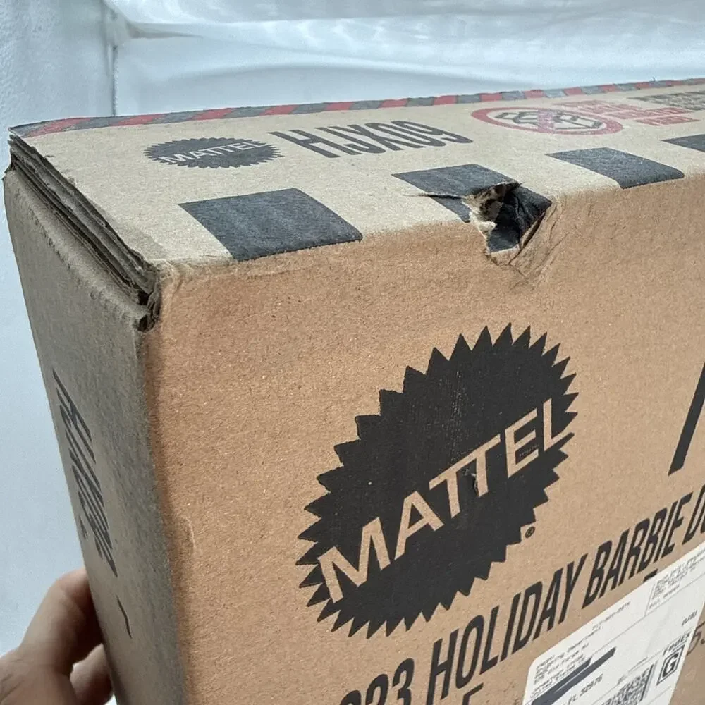 2023 MATTEL HJX09-9993 35th HOLIDAY BARBIE Still Sealed In Original Shipping Box